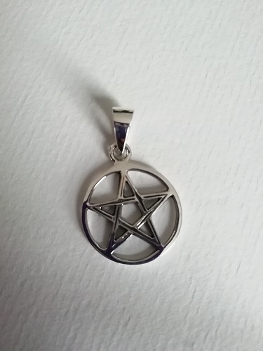 Sterling Silver Pentagram Pendant