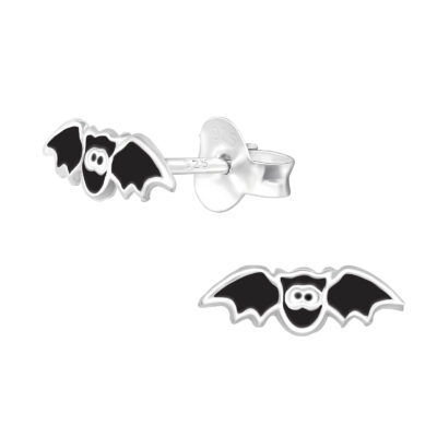 Cute Bat - 925 Sterling Silver Colourful Ear Studs MS24317