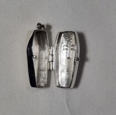 Coffin Locket Sterling Silver 925