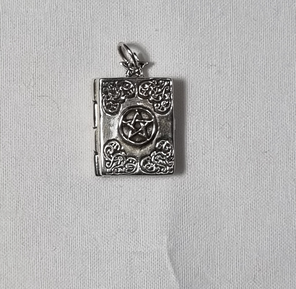 Grimoire Locket Sterling Silver 925