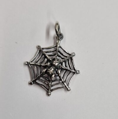 Spiderweb Pendant Sterling Silver