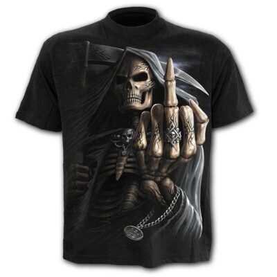 Bone Finger T-Shirt Spiral Direct