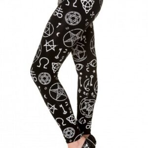 Pentagram Leggings Banned Apparel