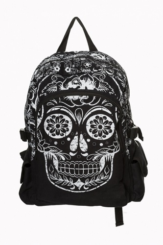 Skull Collins Backpack Banned Apparel