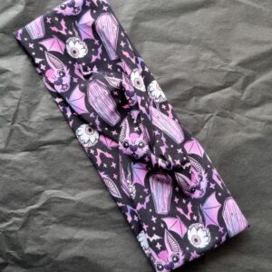 Bats Coffins & Eyeball Handmade Headband