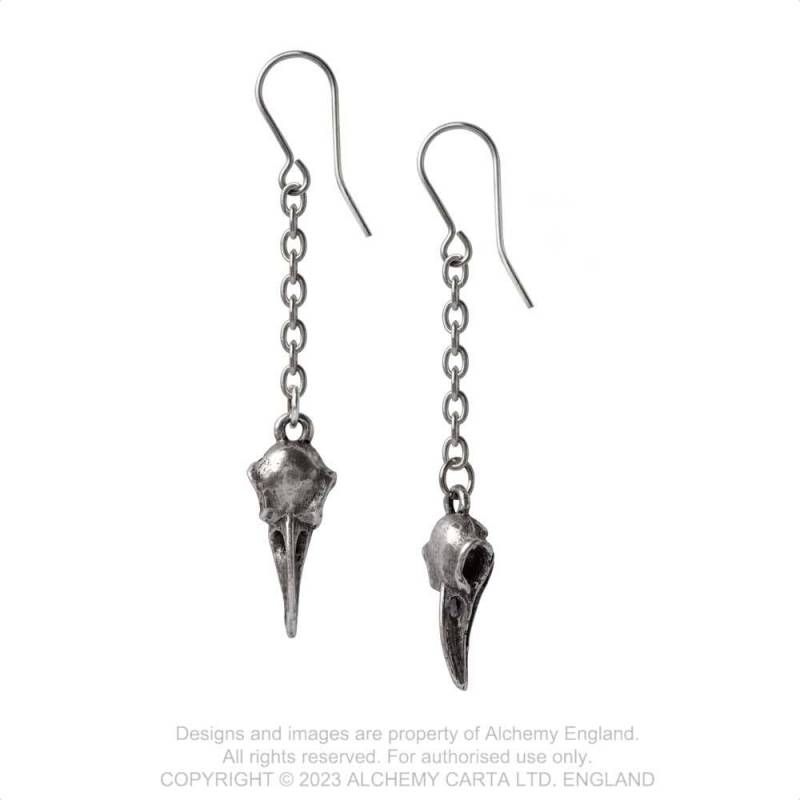 Rabenschadel Earrings Alchemy England