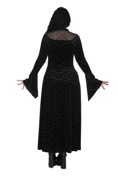 Hex Goth Bat Dress Banned Apparel DR17122